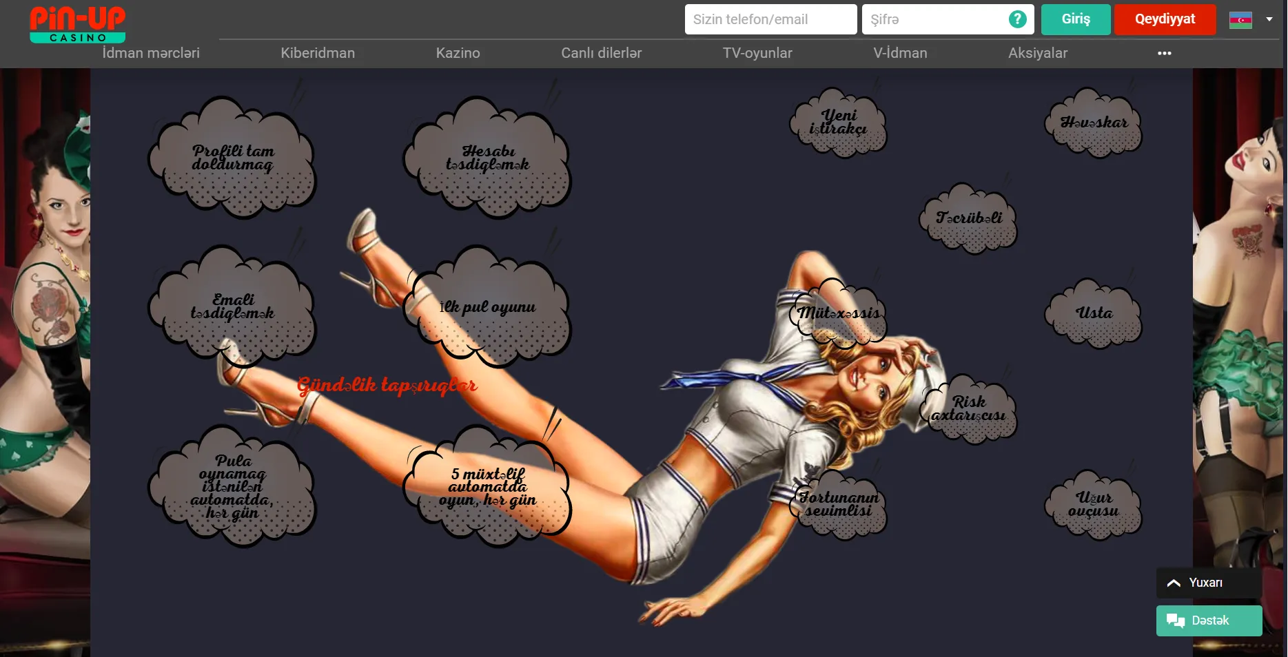 pin up